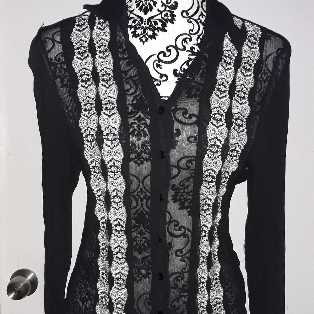 Spencer Jeremy See through Shirt
